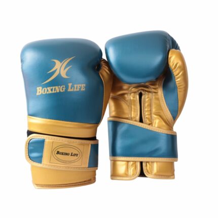 Guantes Boxing Life - Verde y Dorado