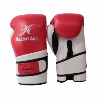 Guantes Boxing Life - Rojo y Blanco